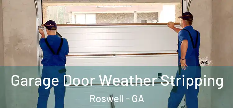  Garage Door Weather Stripping Roswell - GA